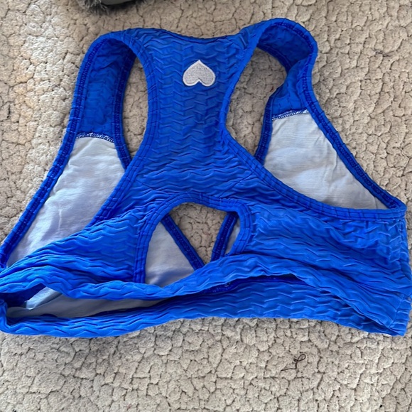 Booty by Brabants Blue Sports Bra - Picture 2 of 2